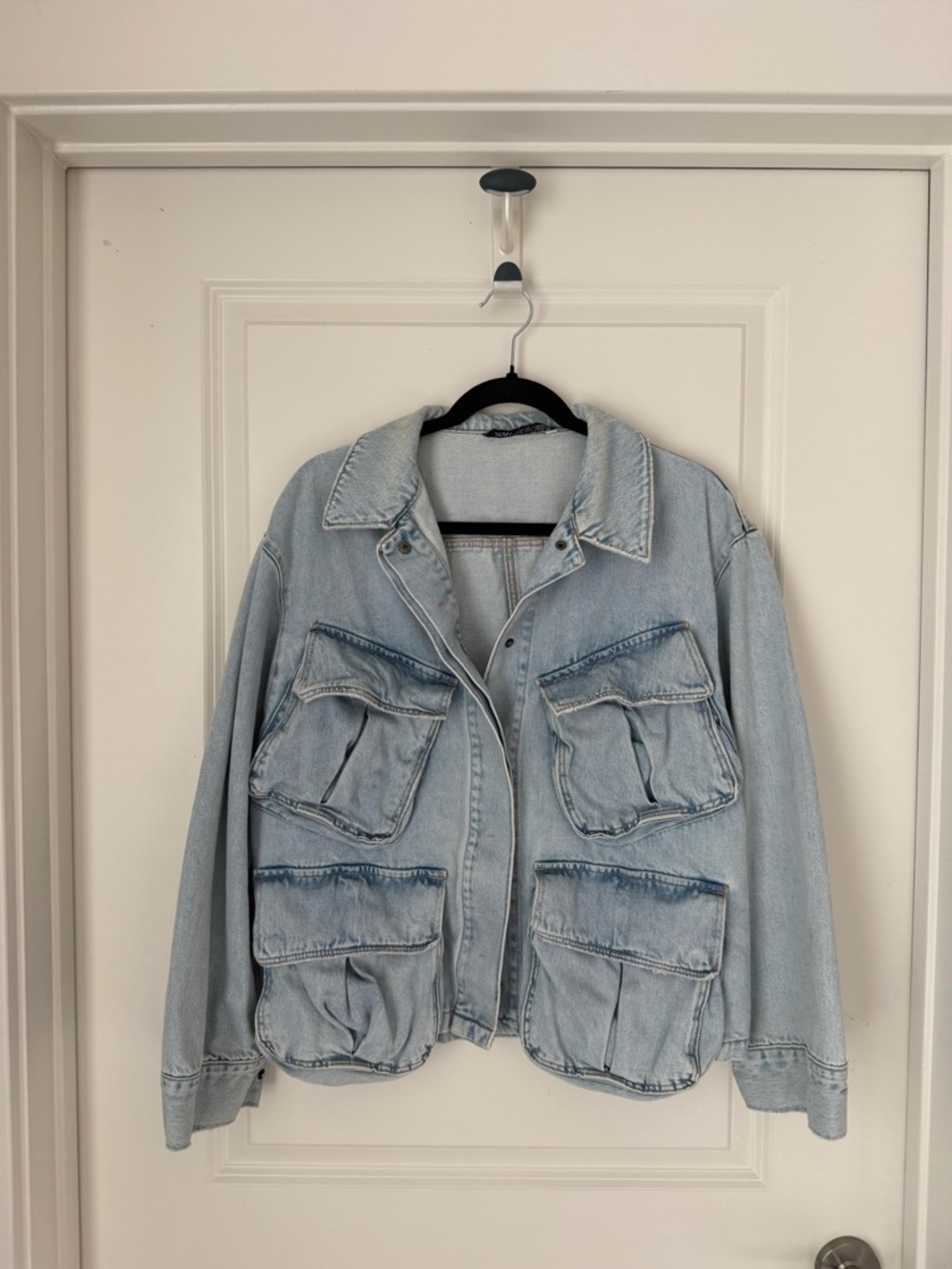 Zara Light Blue Denim Jacket